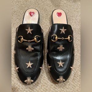 Gucci Princetown Horsebit accent mules  Bees & Stars